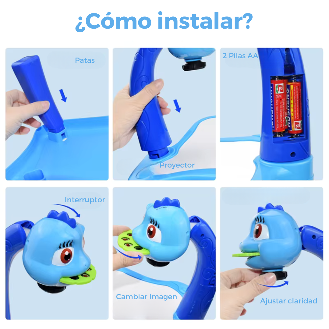 PROYECTOR MAGICO | NIÑOS CREATIVOS | DIBUJO Y DIVERSIÓN