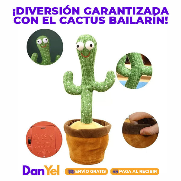 JUGUETE CACTUS BAILARIN RECARGABLE