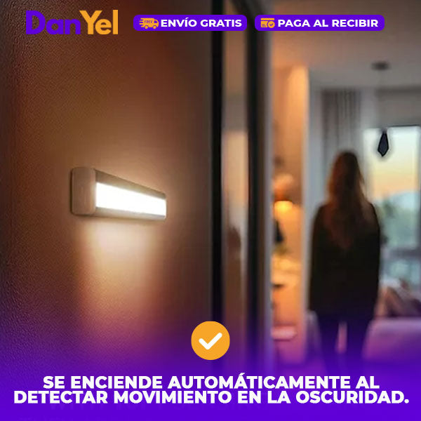 LUZ LED CON SENSOR DE MOVIMIENTO