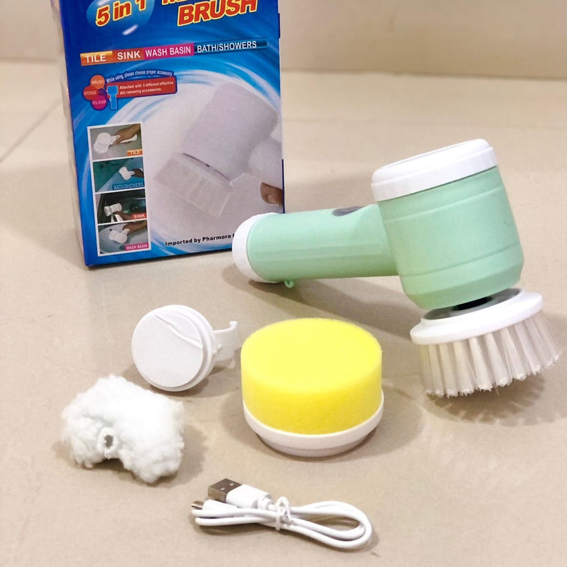 Cepillo De Limpieza Eléctrico 5 En 1