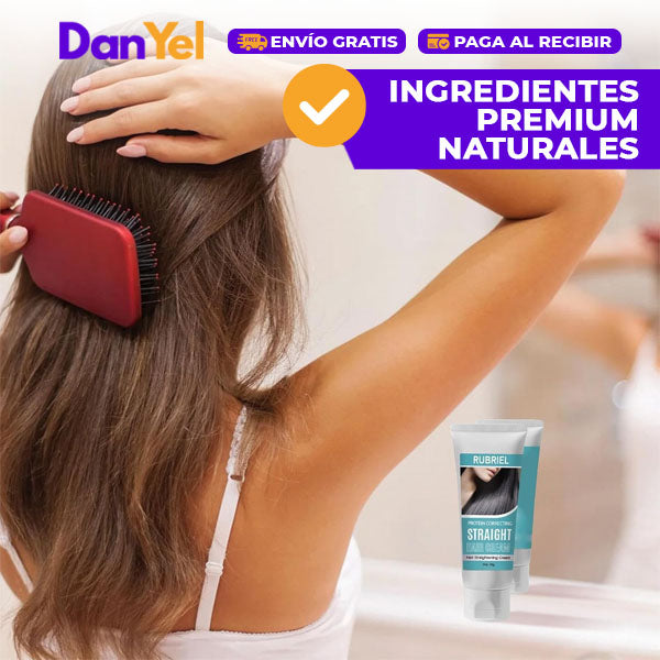 CREMA ALISADORA PROTECTORA DE CABELLO 2X1