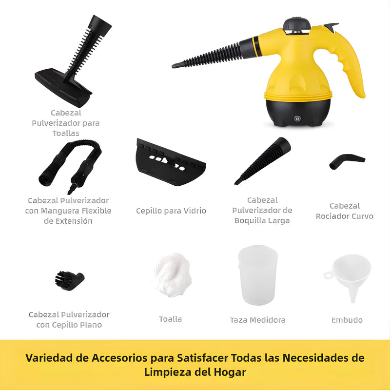 Limpiador a Vapor Eléctrico | Limpieza Profunda sin Químicos