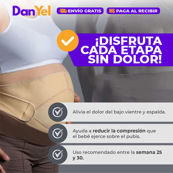 FAJA MATERNITY PREMIUM: CUIDA TU BIENESTAR Y EL DE TU BEBÉ ✨ÚLTIMO DÍA 49% OFF🔥