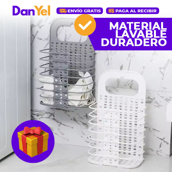 ORGANIZADOR AJUSTABLE PARA DUCHA+ 🎁 CESTA DE ROPA SUCIA PLEGABLE GRATIS 🔥SUPER PROMO 45% OFF🔥