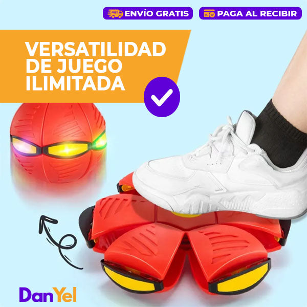 PELOTA DISCO VOLADORA INTERACTIVA | JUGUETE