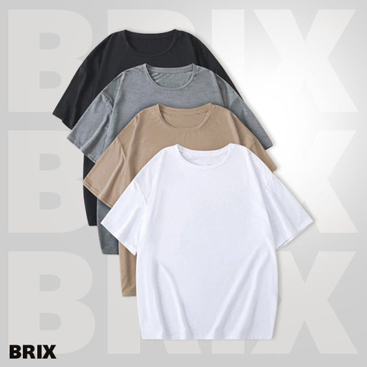 CAMISETAS OVERSIZED - BRIX | PACK 3