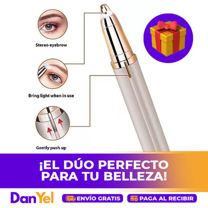 MASAJEADOR ANTI-CELULITIS + 🎁 DEPILADOR DE CEJAS RECARGABLE GRATIS 🔥SUPER PROMO 45% OFF🔥