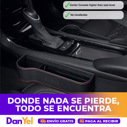 ORGANIZADOR LATERAL PARA ASIENTOS DE COCHE 2 PIEZAS