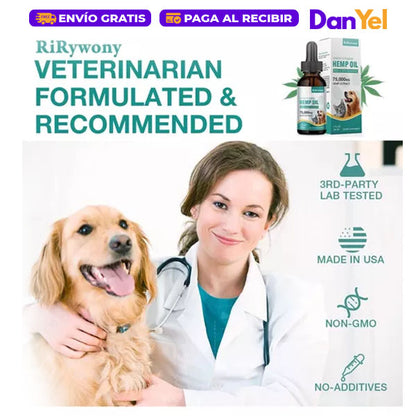 ACEITE ESENCIAL PARA MASCOTAS: DISMINUYE DOLOR, ANSIEDAD, ESTRÉS 🔥 SUPER PROMO 2X1 🔥