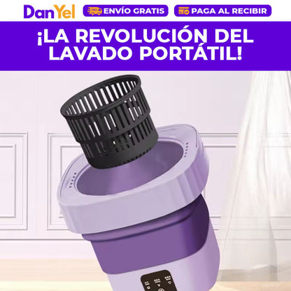 ✨ÚLTIMO DÍA 49% OFF🔥 LAVADORA PORTÁTIL Y COMPACTA