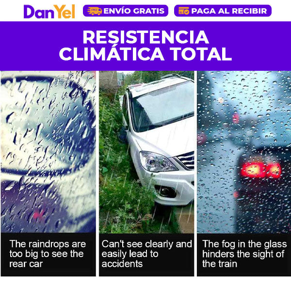 4x1 CUBIERTA IMPERMEABLE PARA RETROVISOR: SEGURIDAD EN LA LLUVIA 🔥 SUPER PROMO 4X1 🔥