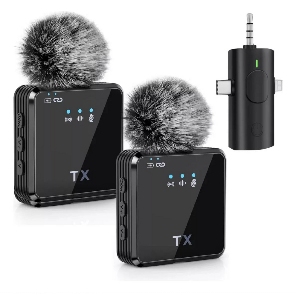 Micrófonos Inalámbricos de Solapa