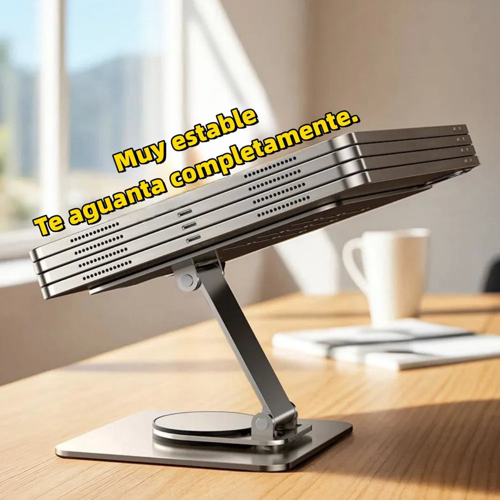 Soporte Plegable 360° Para Tableta Y Celular | Ajustable Y Antideslizante