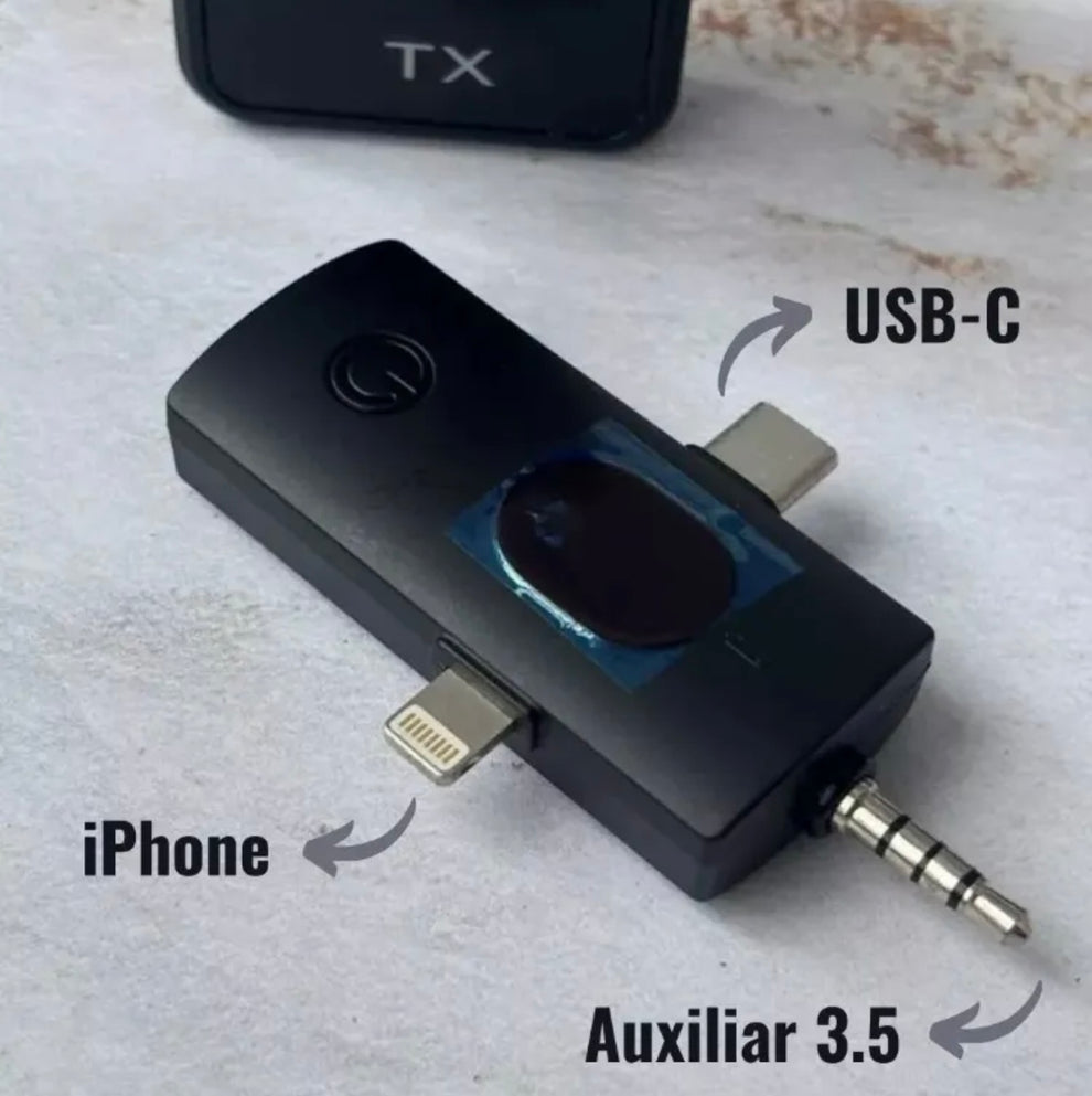 Micrófonos Inalámbricos de Solapa