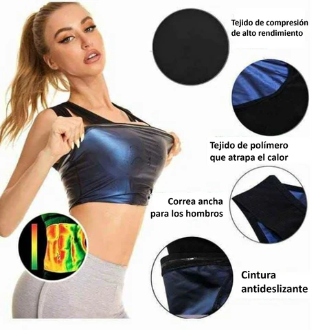 Chaleco Térmico Sauna Para Hombre y Mujer