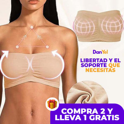 BRASIER REALZADOR INVISIBLE SIN TIRANTES