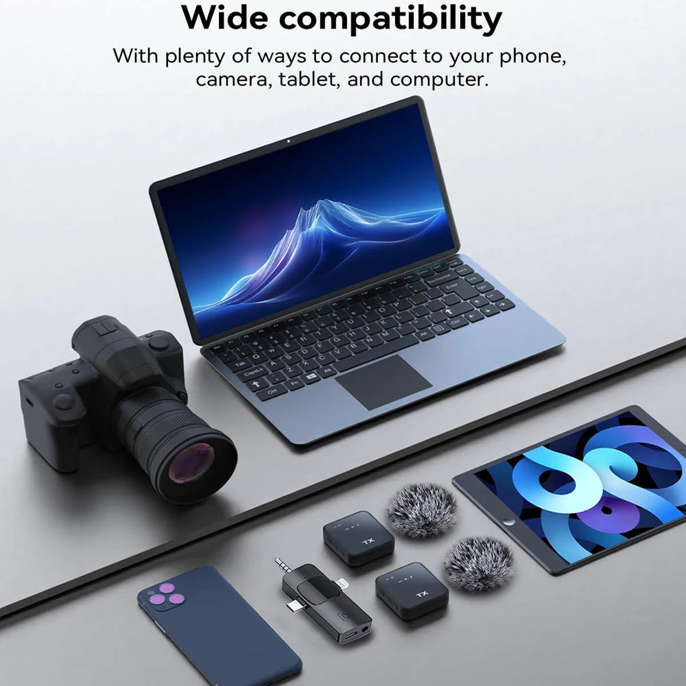 Micrófonos Inalámbricos de Solapa