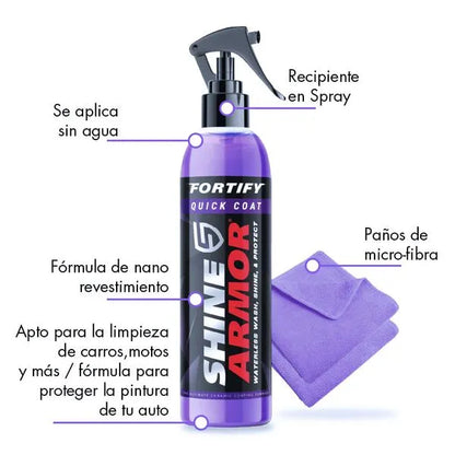 SPRAY DE CERA PARA AUTOS