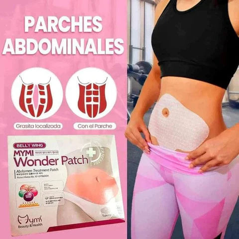 PARCHE ADELGAZADOR Y QUEMA GRASA DE ABDOMEN - pack 2X1