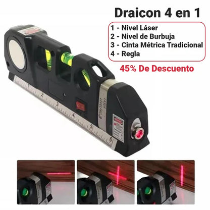 METRO LASER DIGITAL CON NIVELADOR